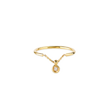 Load image into Gallery viewer, 14kt Gold Facet8 Chain Band
