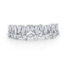 Load image into Gallery viewer, 14kt Gold and Diamond Edge Band
